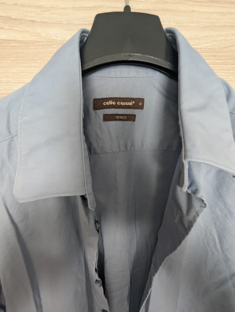 Camisa de hombre Celio, talla M, elástica, muy buen estado – photo 2